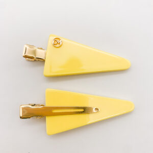 New Triangle Acetate Creaseless Hair Clips For Makeup
