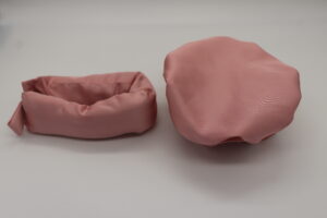 Satin Wrapped Heatless Hair Curling Roller Set With Bonnet