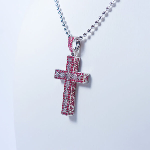 Fashion Jewelry Cross Pendant Unisex Necklace