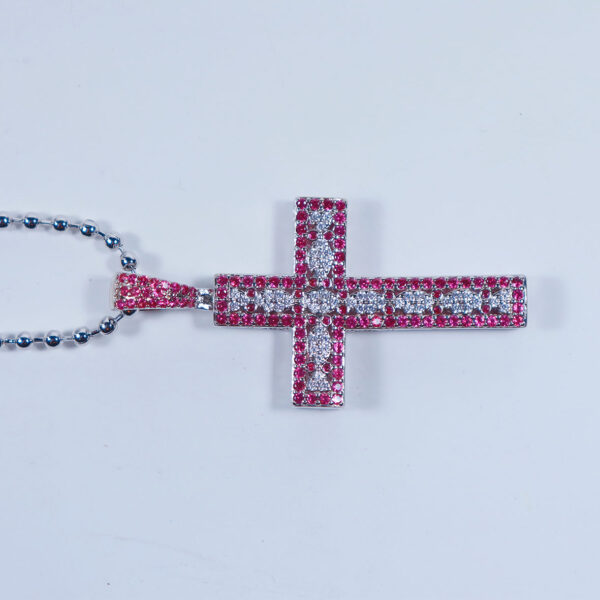 Fashion Jewelry Cross Pendant Unisex Necklace