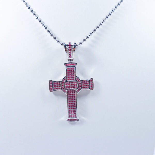 Fashion Jewelry Cross Pendant Unisex Necklace