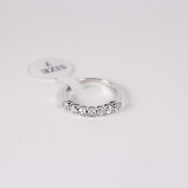 Fashion Jewelry 24K gold/white-gold plated Sterling Silver Gemstones Ring
