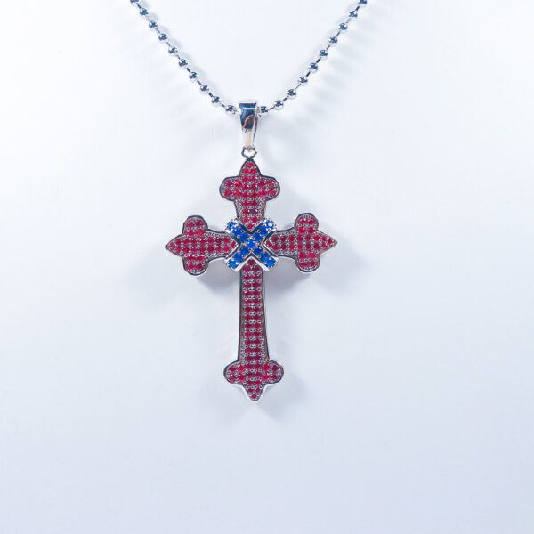 Fashion Jewelry Cross Pendant Unisex Necklace