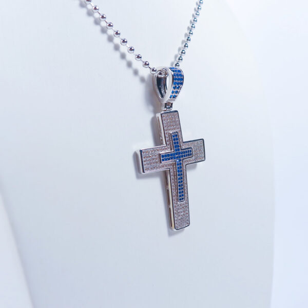 Fashion Jewelry Cross Pendant Unisex Necklace