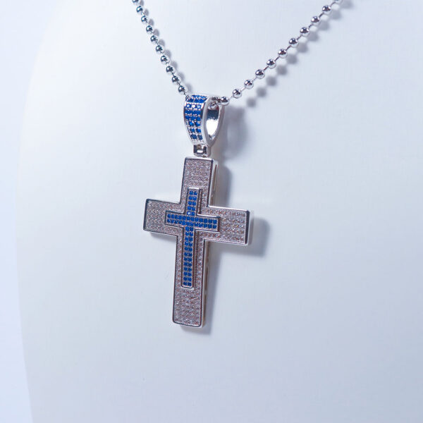 Fashion Jewelry Cross Pendant Unisex Necklace