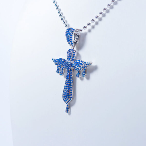 Fashion Jewelry Cross Pendant Unisex Necklace