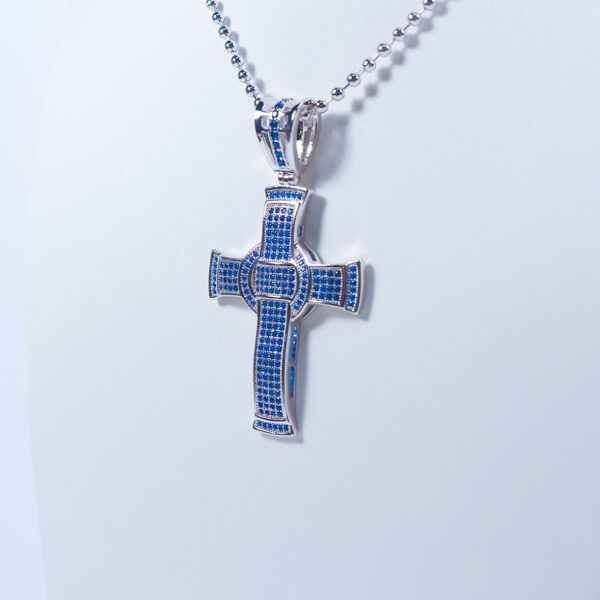 Fashion Jewelry Cross Pendant Unisex Necklace