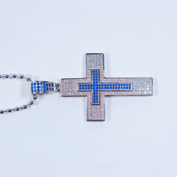 Fashion Jewelry Cross Pendant Unisex Necklace