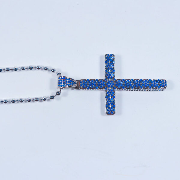 Fashion Jewelry Cross Pendant Unisex Necklace