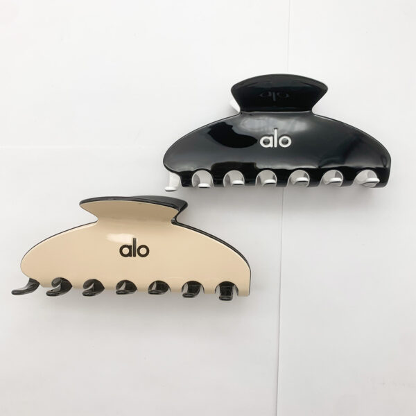 Two-Tones Large Acetate Hair Claw Clips For Women And Girls